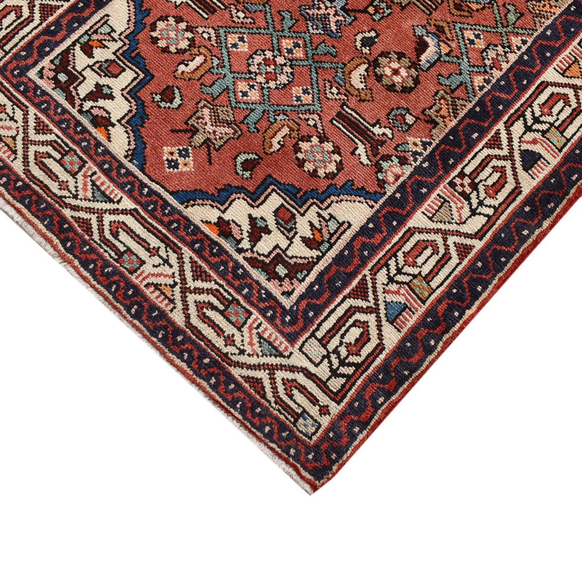 Biegacz Perski dywan - Nomadyczny - 320 x 85 cm - jasna czerwień