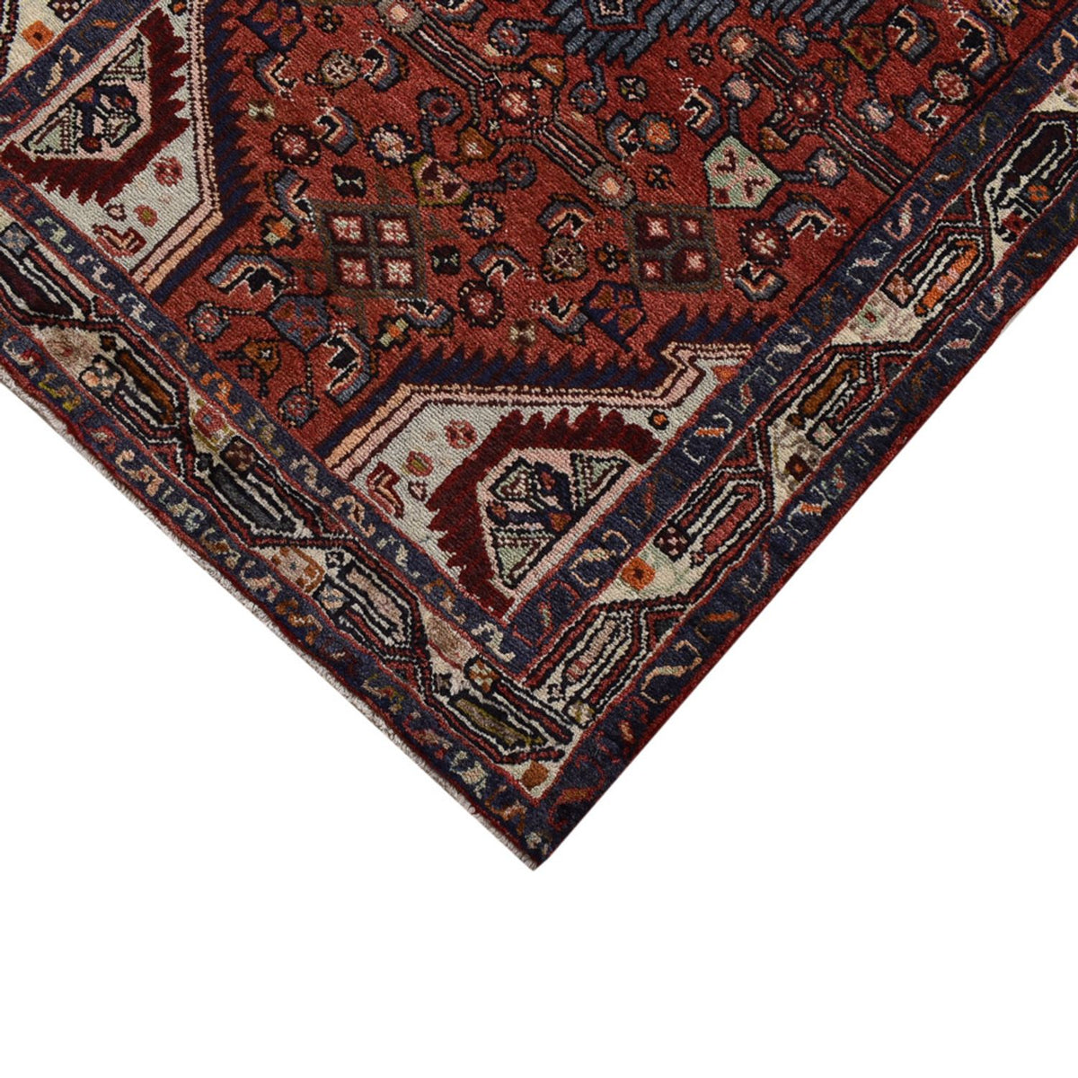 Biegacz Perski dywan - Nomadyczny - 281 x 81 cm - czerwony