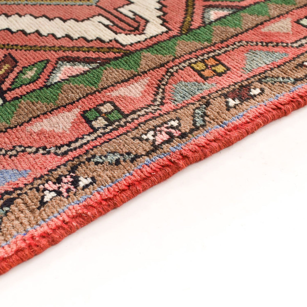 Biegacz Perski dywan - Nomadyczny - 273 x 75 cm - jasna czerwień