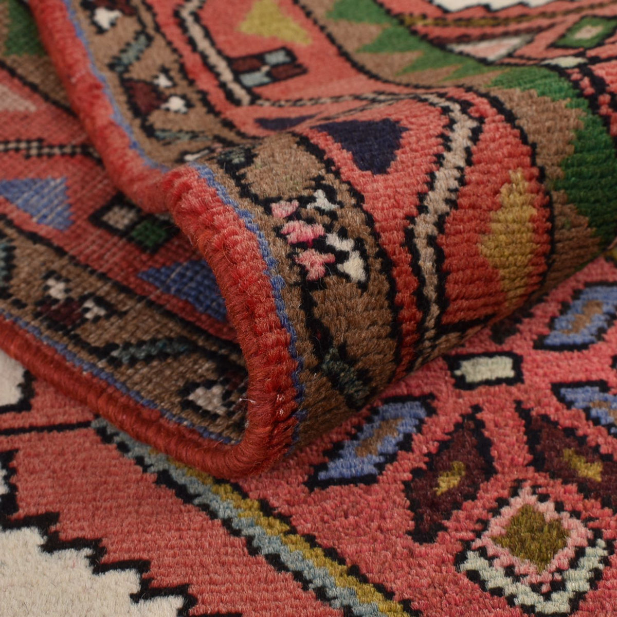 Biegacz Perski dywan - Nomadyczny - 273 x 75 cm - jasna czerwień