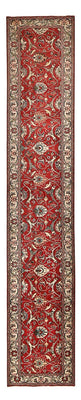 Biegacz Dywan perski - Tabriz - 458 x 81 cm - czerwony