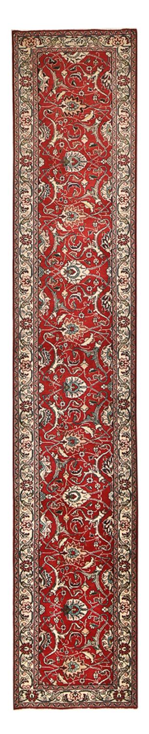 Biegacz Dywan perski - Tabriz - 458 x 81 cm - czerwony