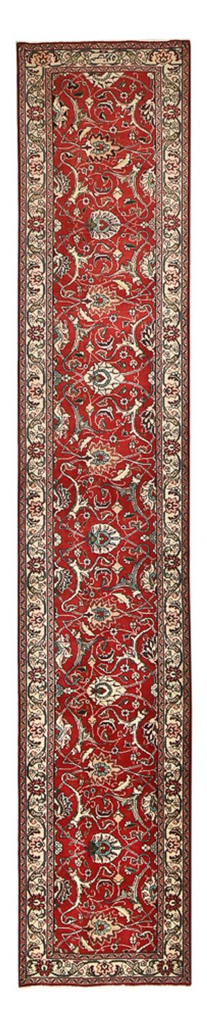 Biegacz Dywan perski - Tabriz - 458 x 81 cm - czerwony
