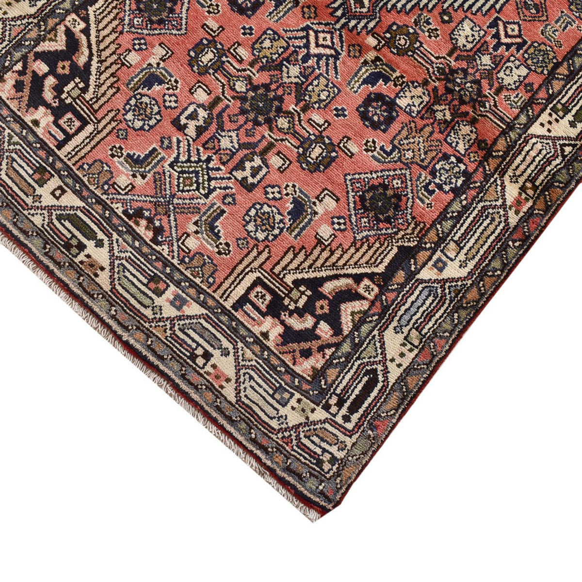 Biegacz Perski dywan - Nomadyczny - 285 x 76 cm - jasna czerwień