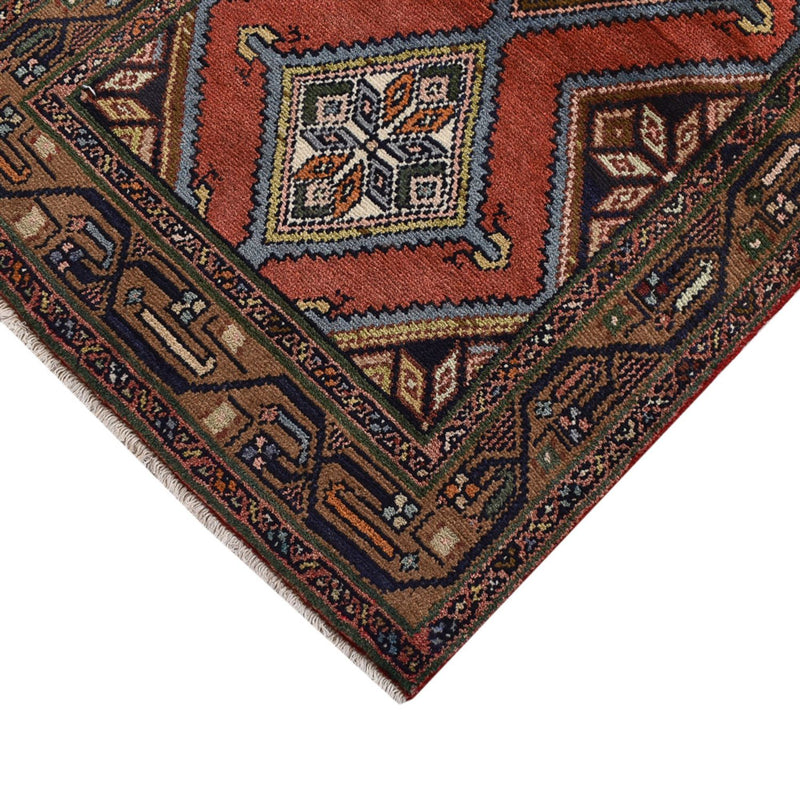 Biegacz Perski dywan - Nomadyczny - 281 x 75 cm - czerwony