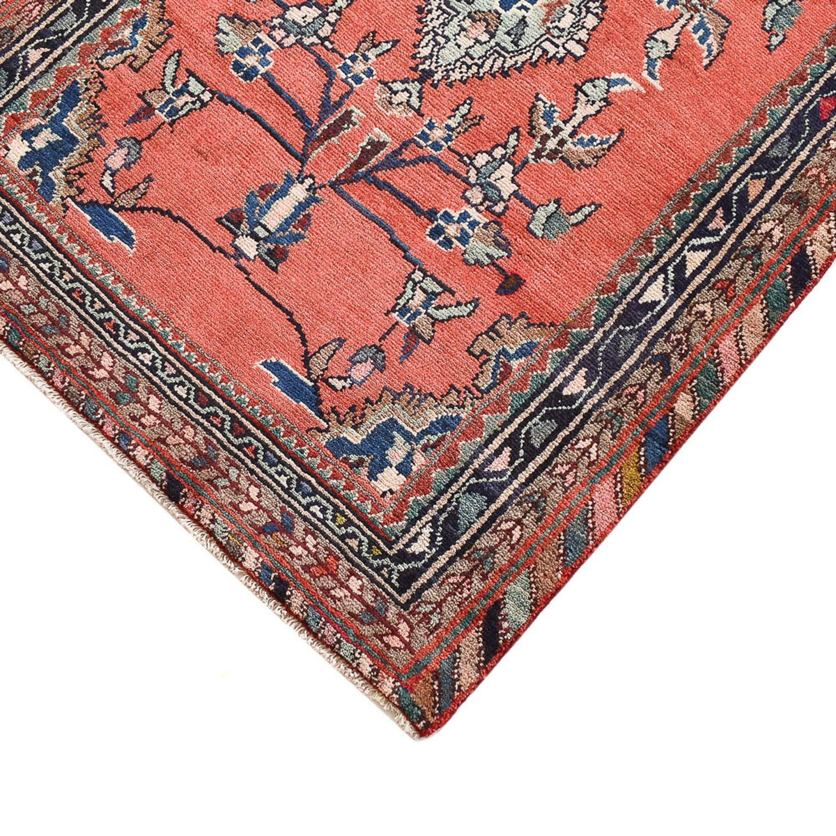 Biegacz Perski dywan - Nomadyczny - 217 x 85 cm - pomarańczowy