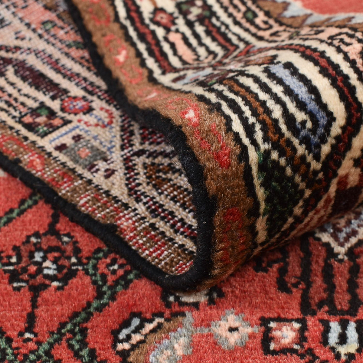 Biegacz Perski dywan - Nomadyczny - 203 x 74 cm - jasna czerwień