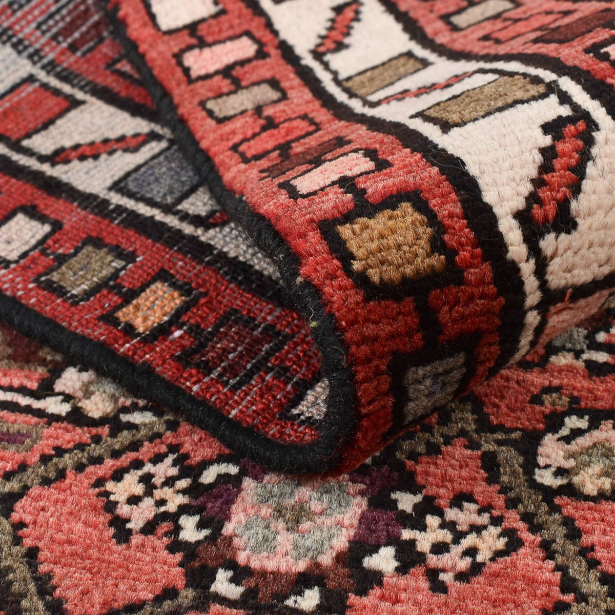 Perski dywan - Nomadyczny - 169 x 82 cm - czerwony