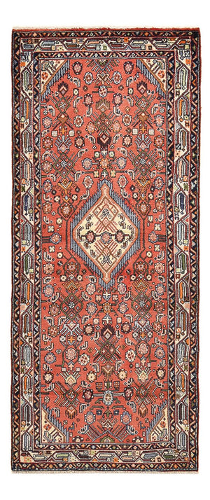 Biegacz Perski dywan - Nomadyczny - 194 x 77 cm - jasna czerwień