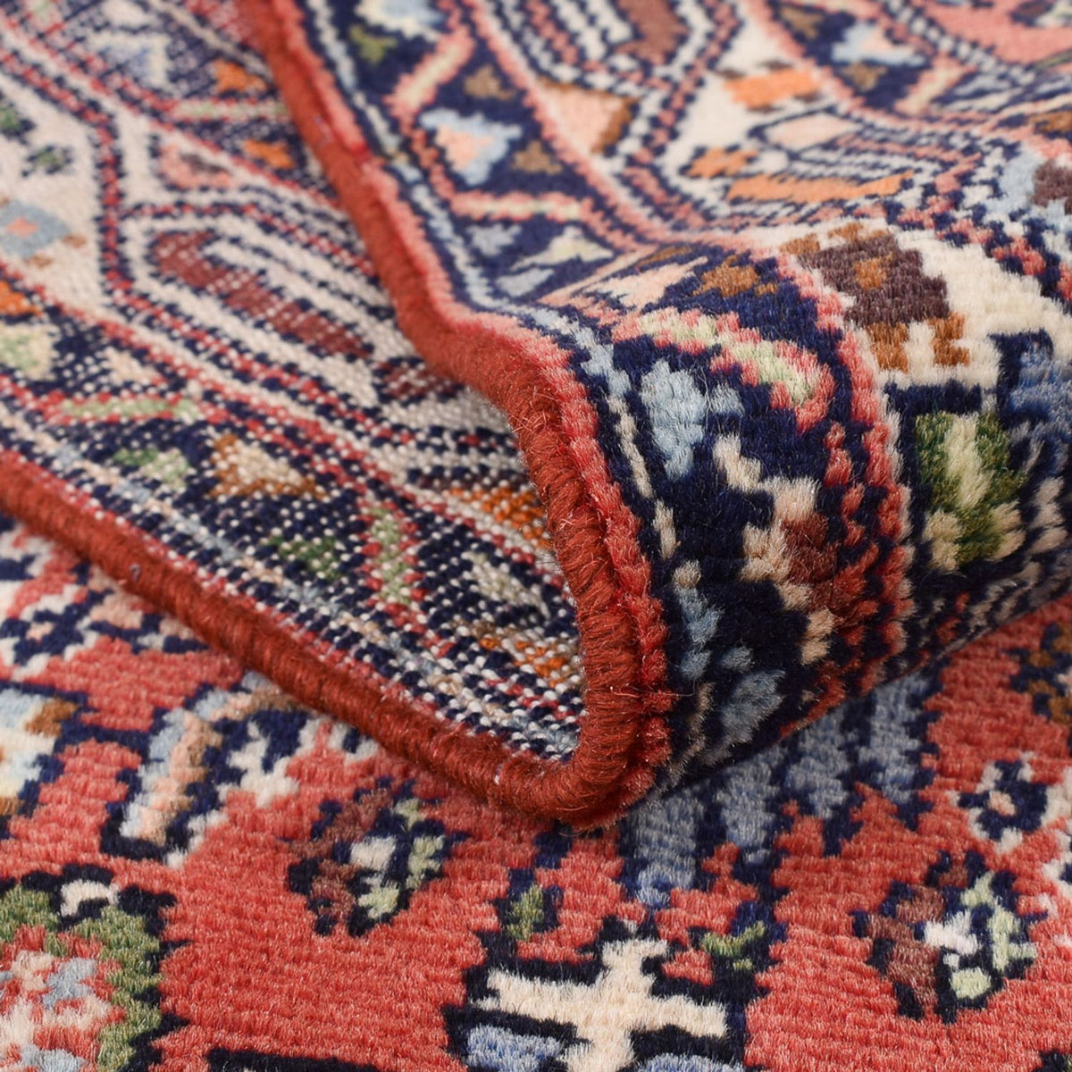 Biegacz Perski dywan - Nomadyczny - 200 x 81 cm - jasna czerwień