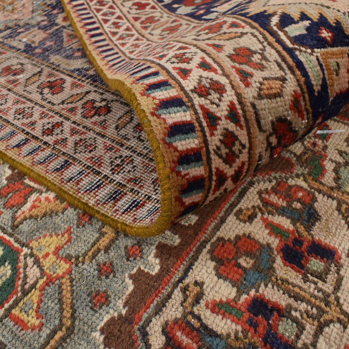 Dywan perski - Tabriz - 354 x 237 cm - złoto