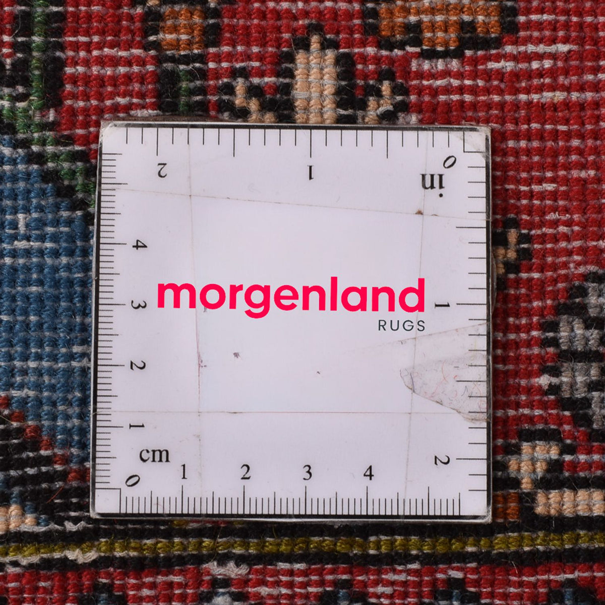 Biegacz Perski dywan - Nomadyczny - 398 x 122 cm - czerwony