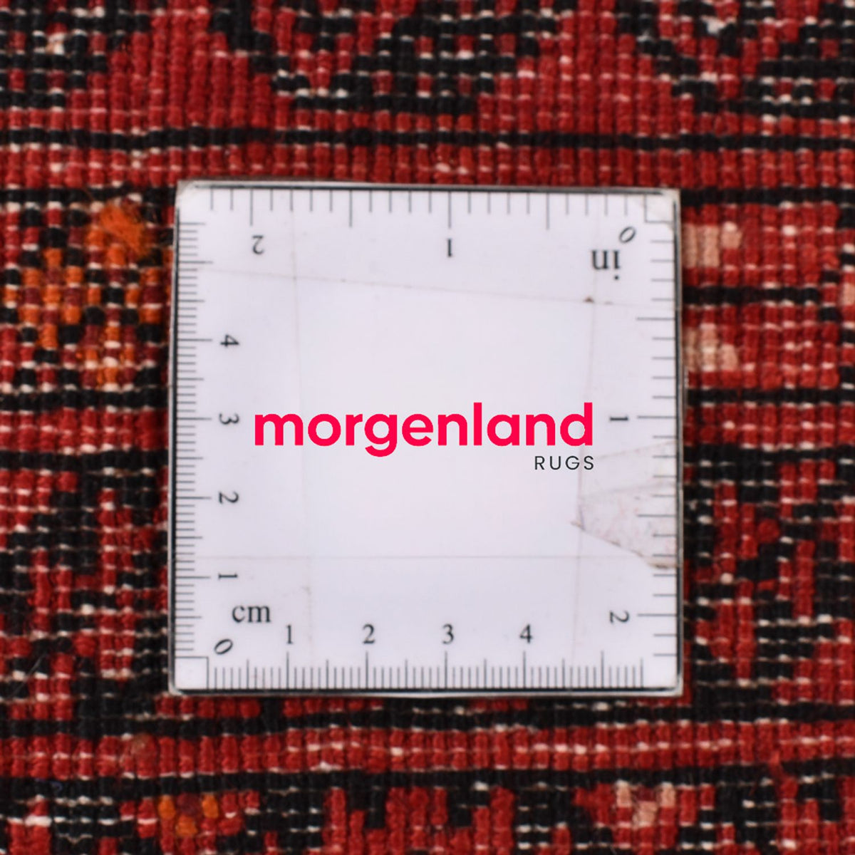 Dywan turkmeński - 150 x 117 cm - czerwony