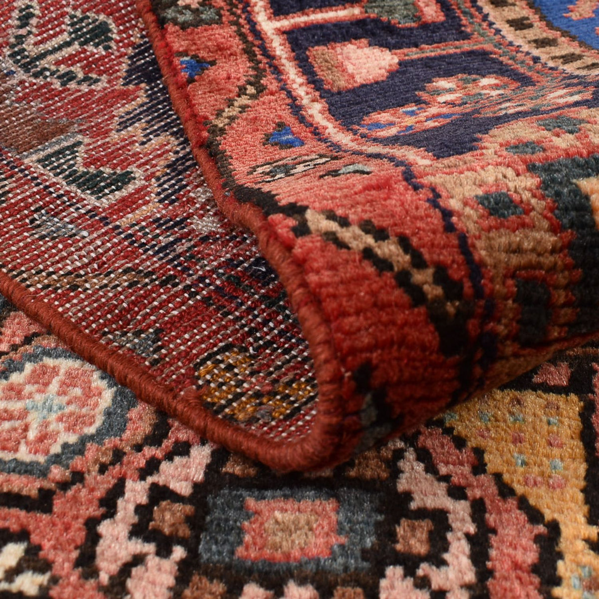 Perski dywan - Nomadyczny - 168 x 108 cm - jasna czerwień