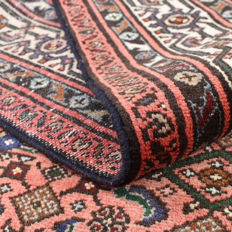 Perski dywan - Nomadyczny - 198 x 155 cm - jasna czerwień