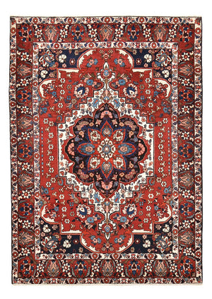 Perski dywan - Nomadyczny - 205 x 142 cm - czerwony