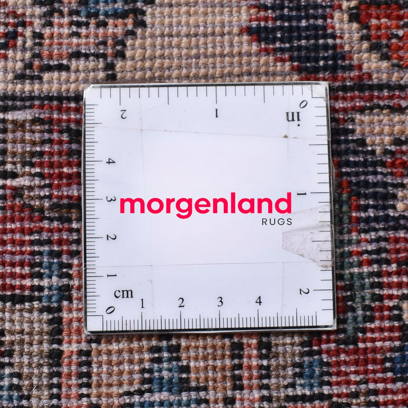 Perski dywan - Nomadyczny - 205 x 142 cm - czerwony