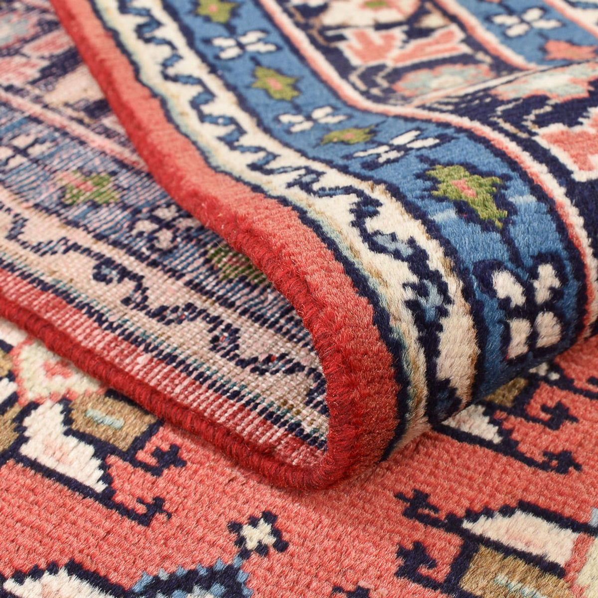 Perski dywan - Nomadyczny - 193 x 120 cm - czerwony