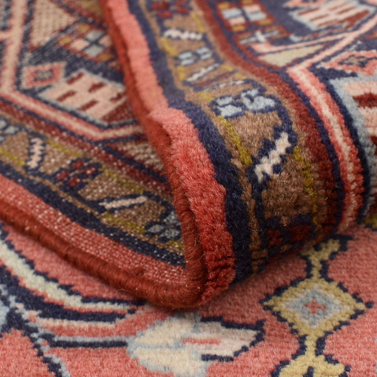 Perski dywan - Nomadyczny - 150 x 101 cm - jasna czerwień