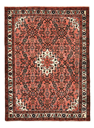 Perski dywan - Nomadyczny - 149 x 107 cm - jasna czerwień