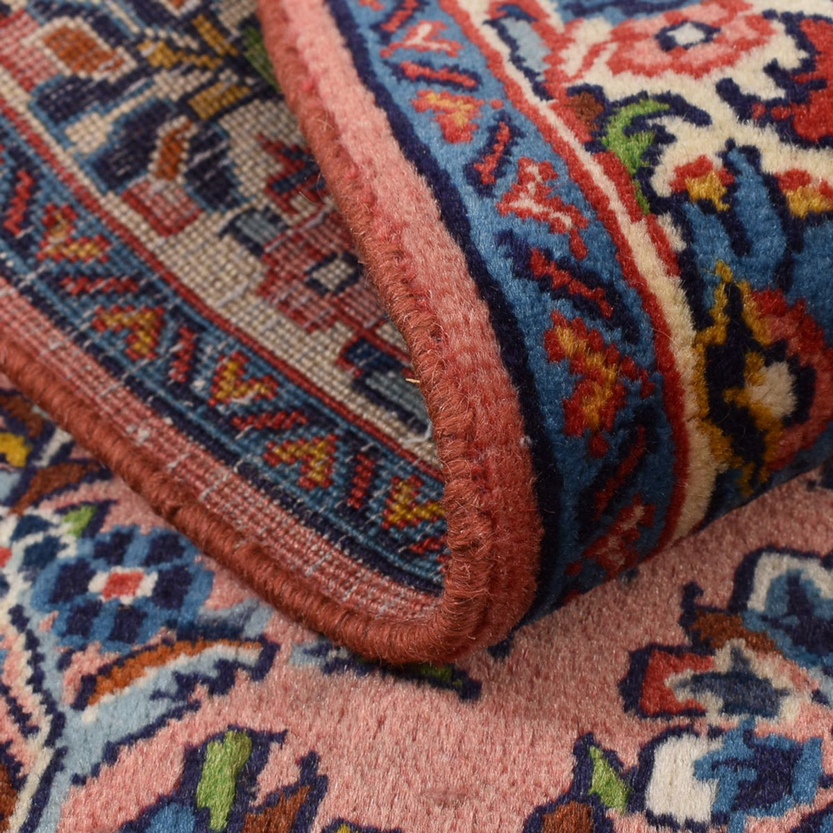 Dywan perski - Klasyczny - 110 x 99 cm - jasna czerwień