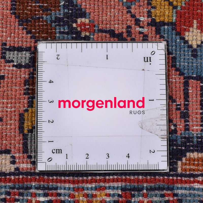 Dywan perski - Klasyczny - 110 x 99 cm - jasna czerwień