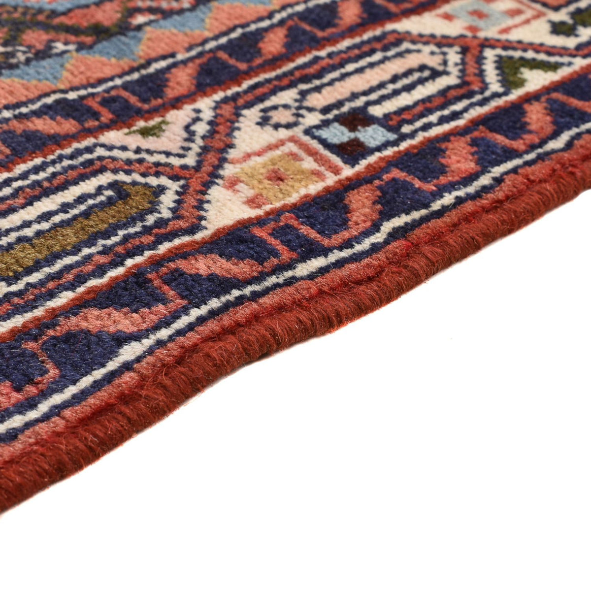 Perski dywan - Nomadyczny - 142 x 94 cm - czerwony