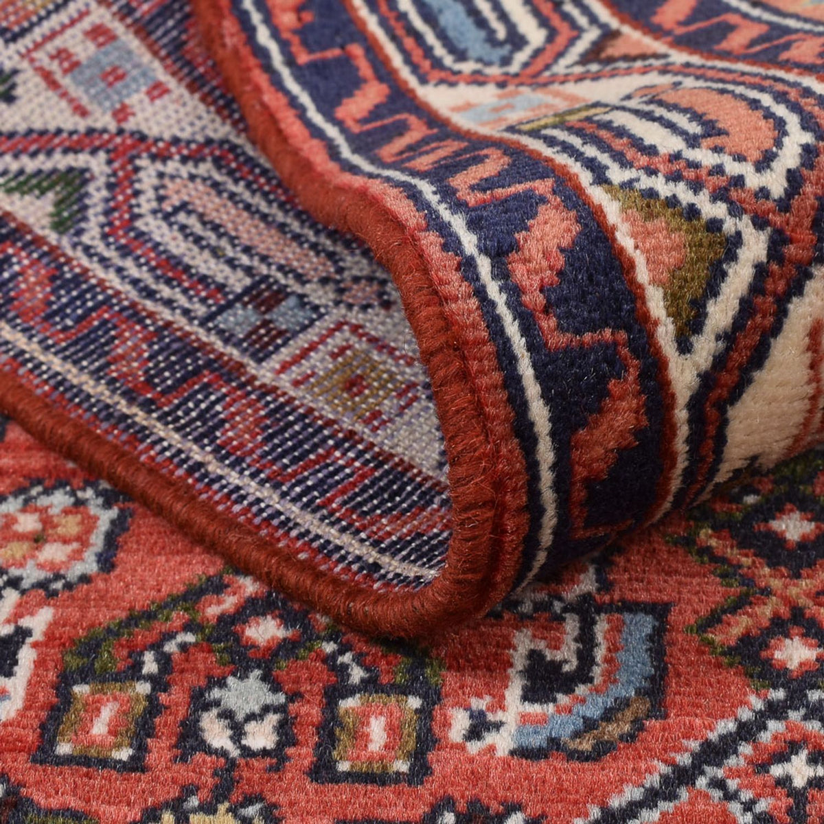 Perski dywan - Nomadyczny - 142 x 94 cm - czerwony