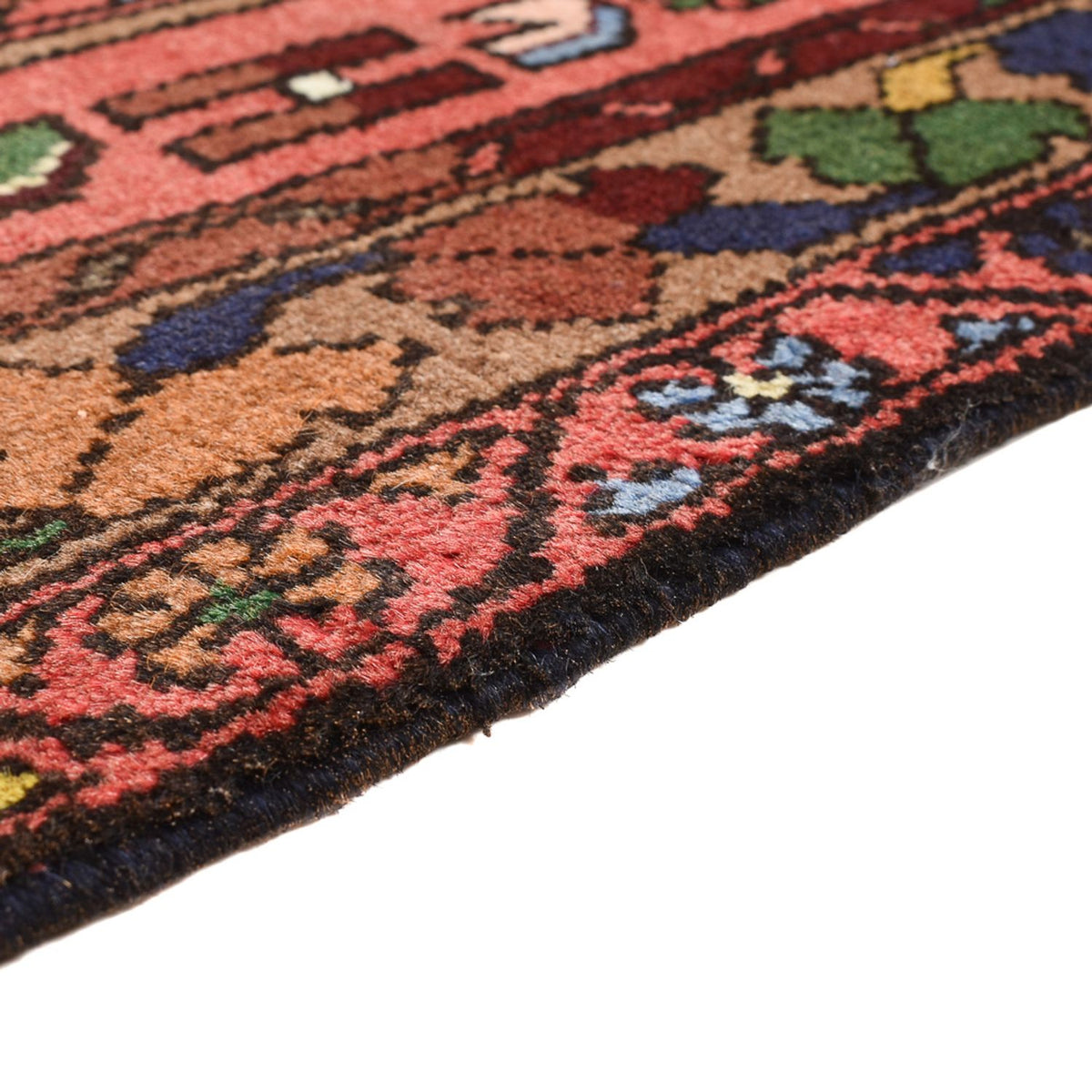 Perski dywan - Nomadyczny - 155 x 104 cm - jasna czerwień