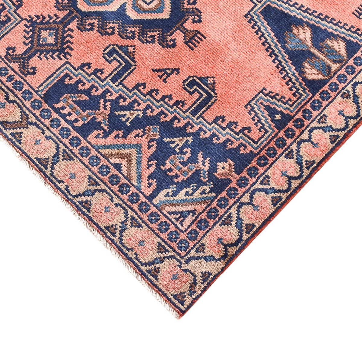 Perski dywan - Nomadyczny - 160 x 103 cm - jasna czerwień