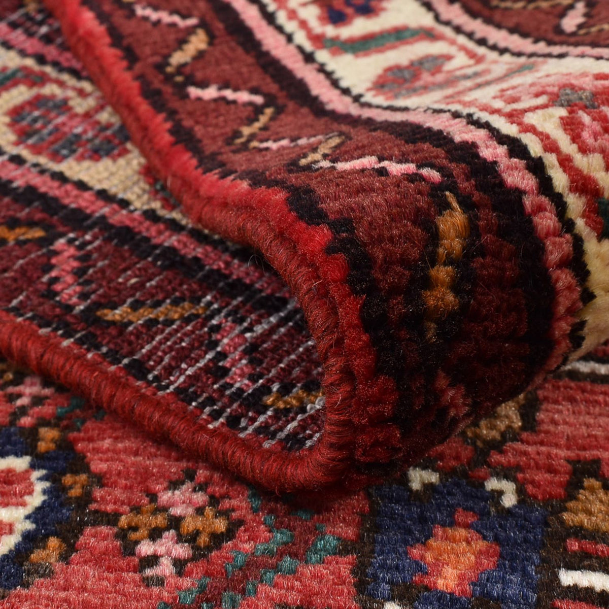 Perski dywan - Nomadyczny - 153 x 103 cm - czerwony