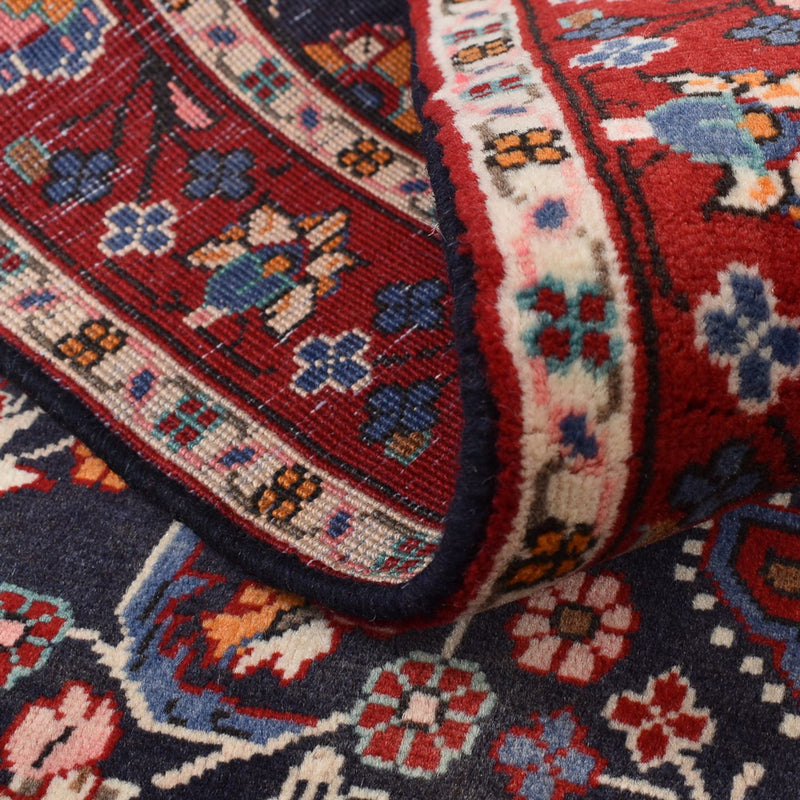 Perski dywan - Nomadyczny - 145 x 98 cm - ciemnoniebieski