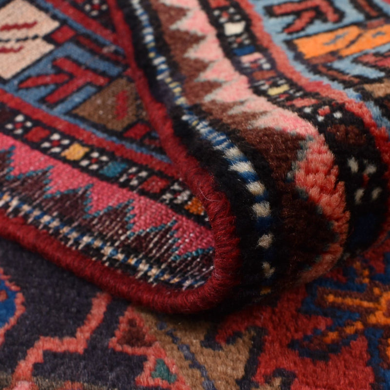 Perski dywan - Nomadyczny - 143 x 87 cm - czerwony