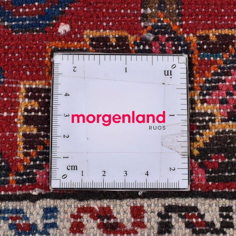 Perski dywan - Nomadyczny - 143 x 87 cm - czerwony