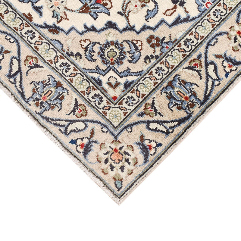 Dywan perski - Keshan - 140 x 92 cm - jasnoszary