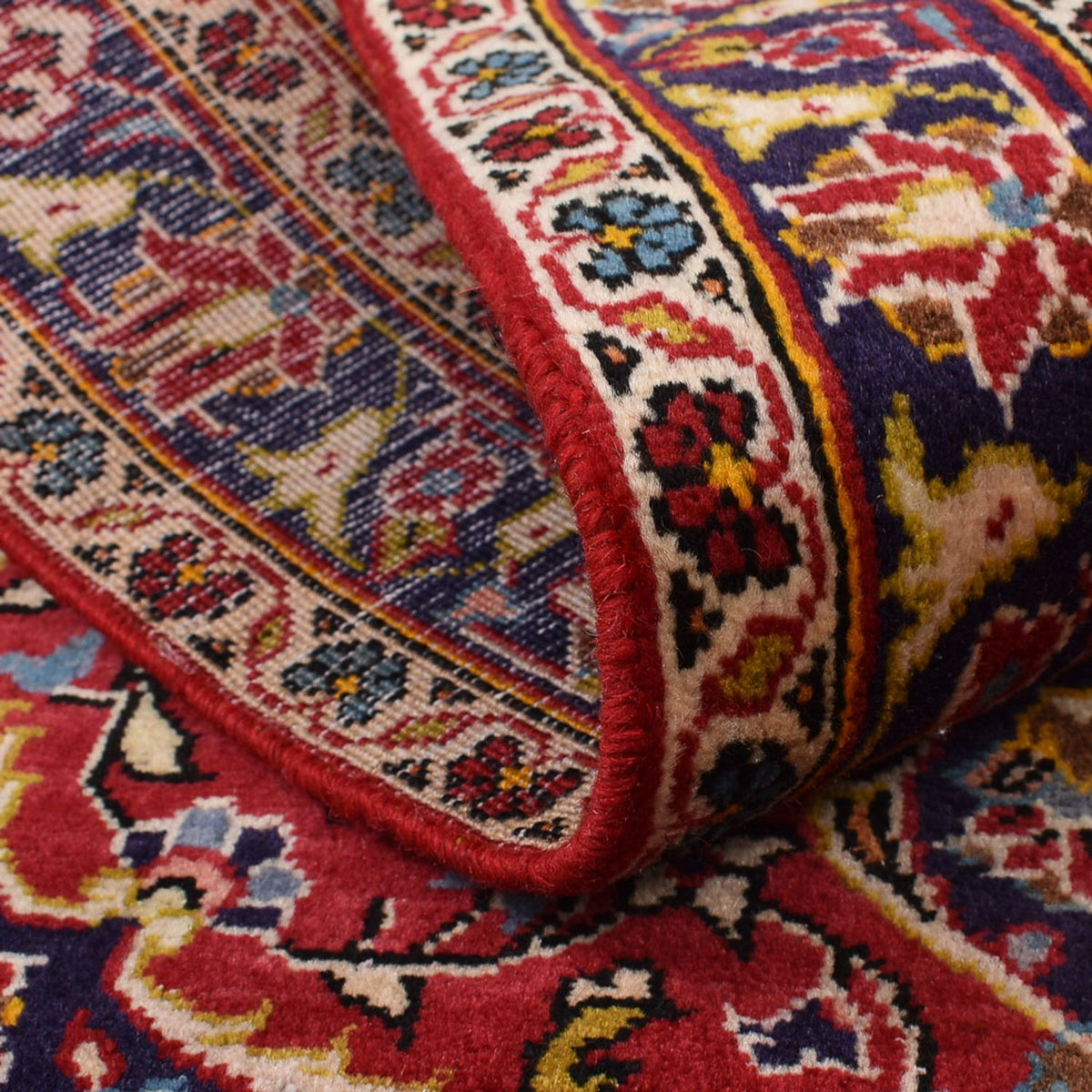 Dywan perski - Keshan - 161 x 97 cm - czerwony