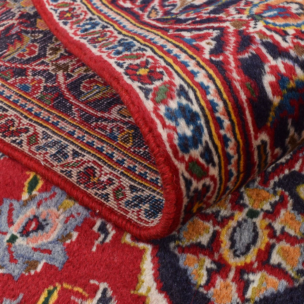 Dywan perski - Keshan - 220 x 138 cm - czerwony