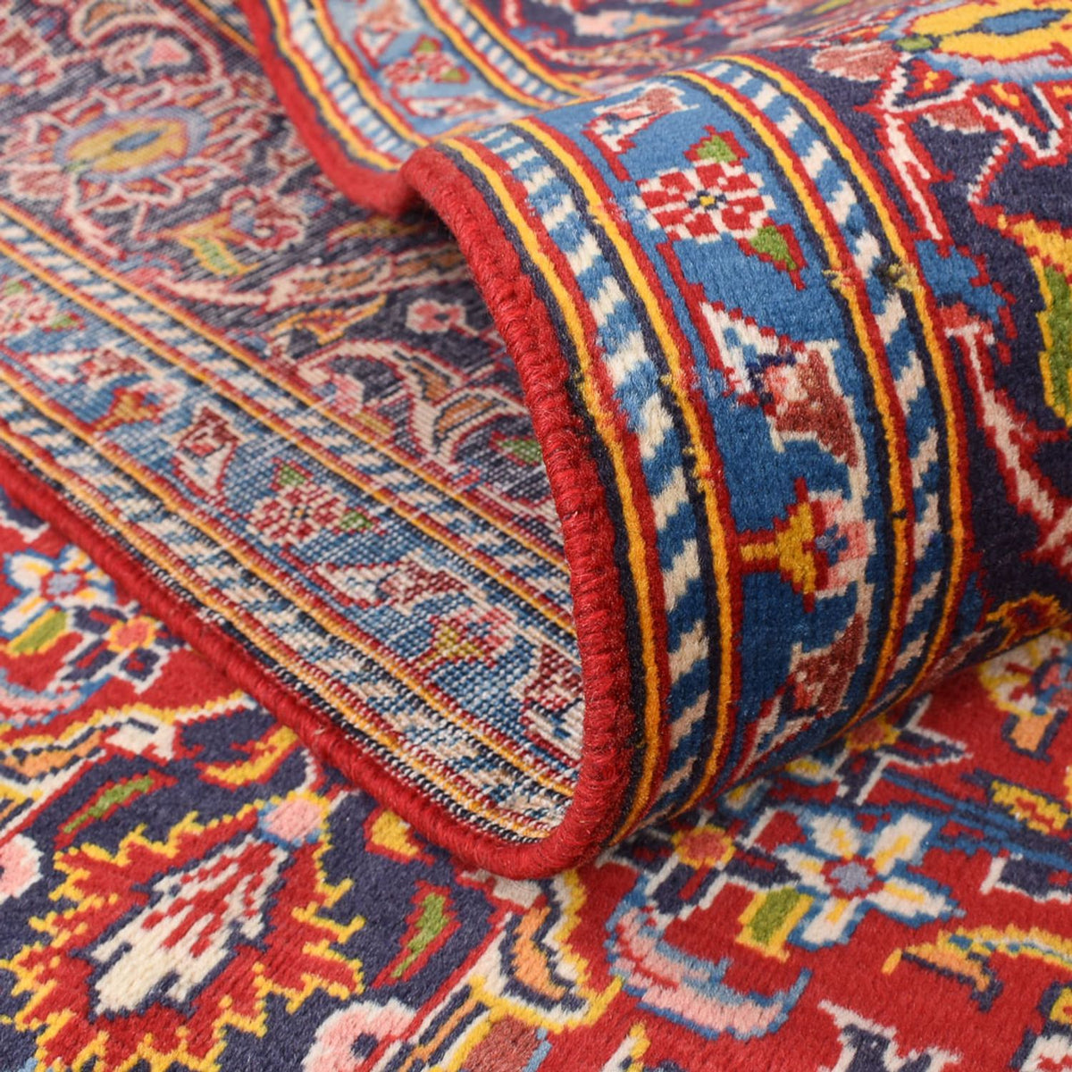 Dywan perski - Keshan - 230 x 142 cm - czerwony