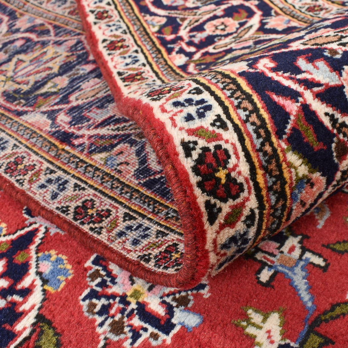 Dywan perski - Keshan - 248 x 150 cm - czerwony