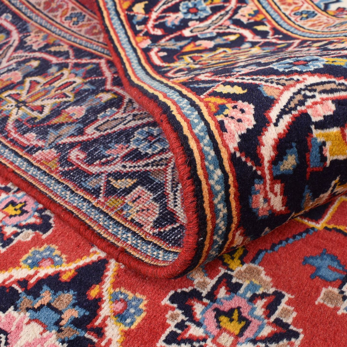 Dywan perski - Keshan - 235 x 140 cm - czerwony