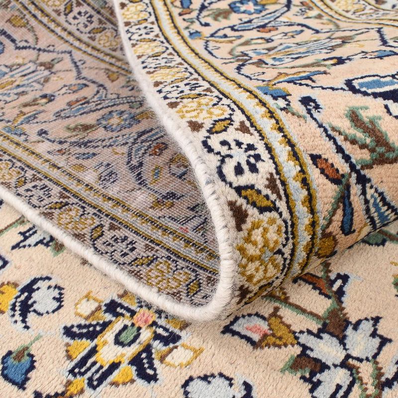 Dywan perski - Keshan - 264 x 145 cm - piaskowy