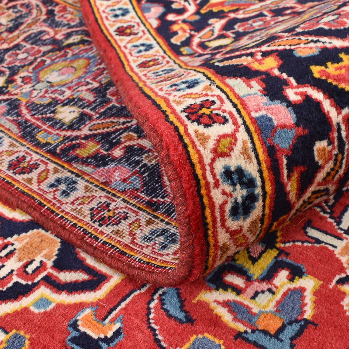 Dywan perski - Keshan - 234 x 147 cm - czerwony