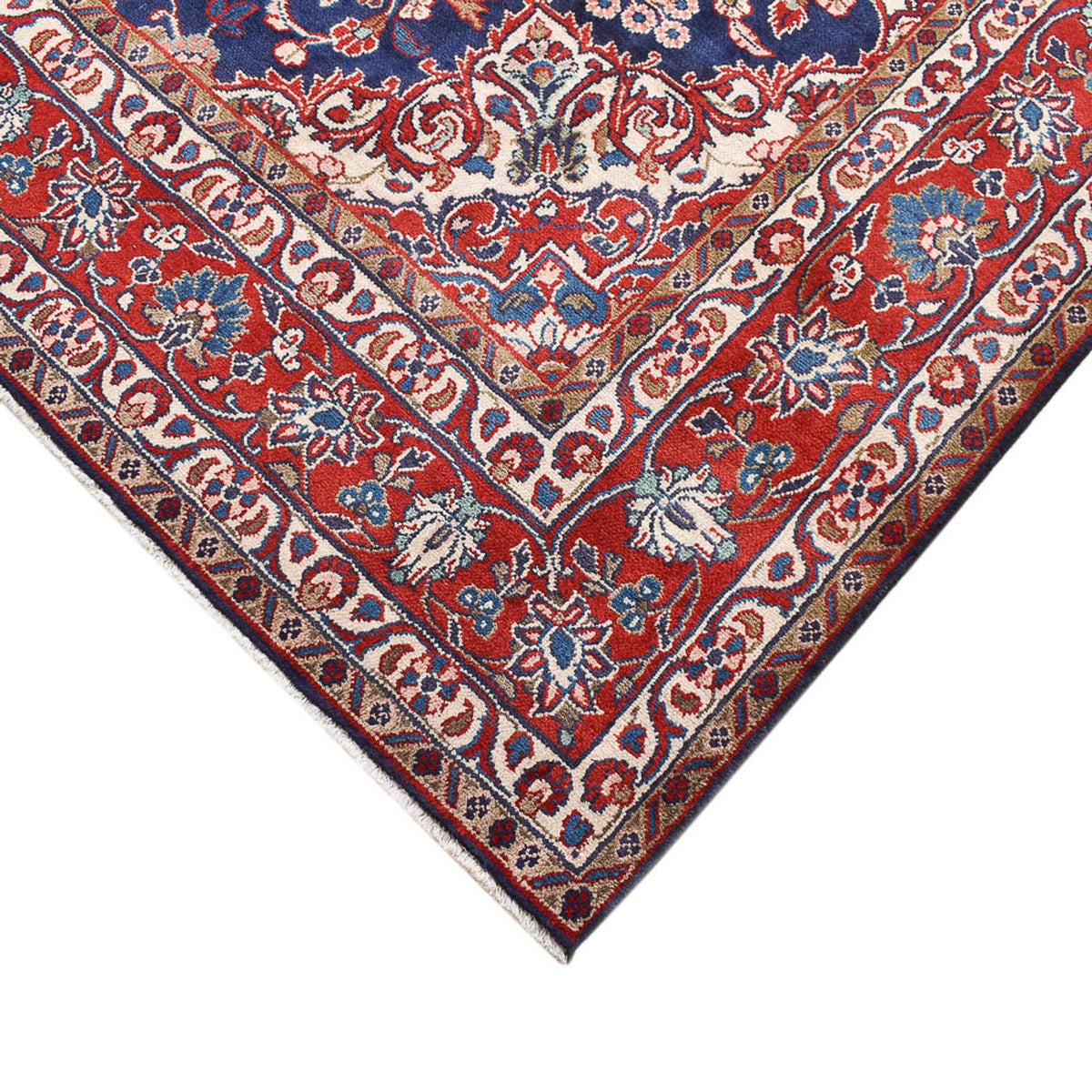 Dywan perski - Klasyczny - 312 x 215 cm - ciemnoniebieski