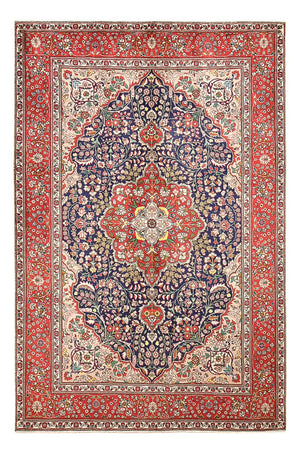 Dywan perski - Tabriz - 300 x 202 cm - ciemnoniebieski
