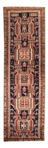 Biegacz Perski dywan - Nomadyczny - 325 x 100 cm - jasna czerwień – product image