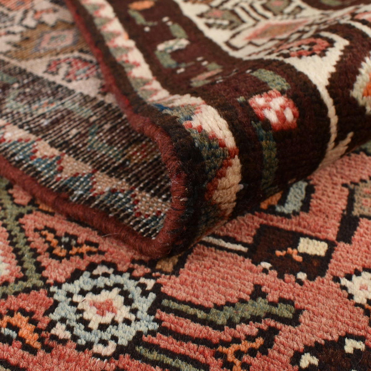 Biegacz Perski dywan - Nomadyczny - 308 x 128 cm - jasna czerwień