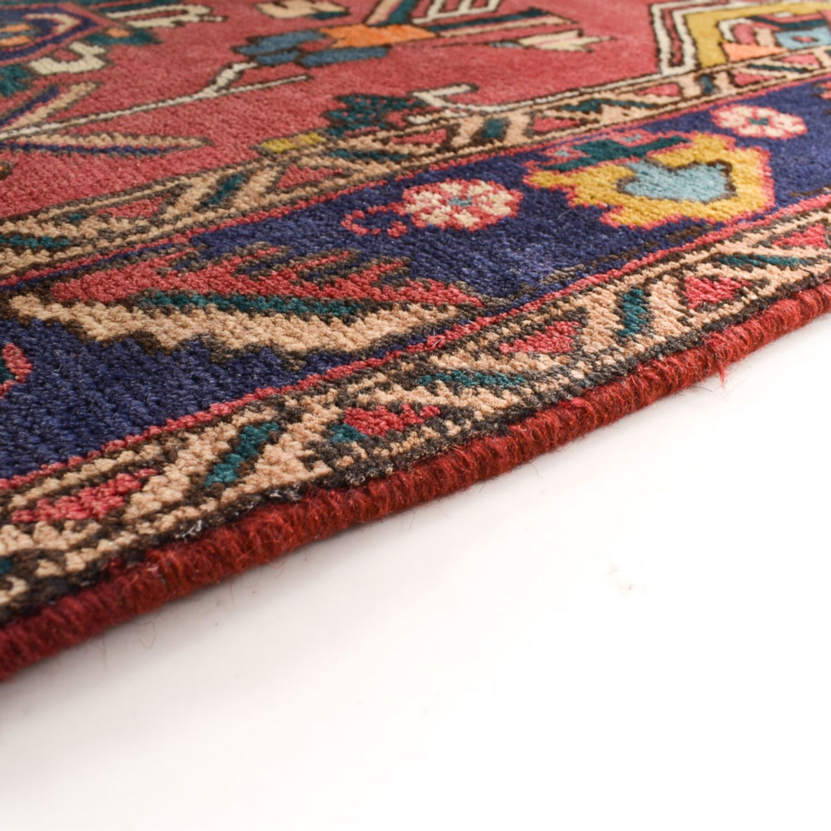 Biegacz Dywan perski - Tabriz - 338 x 112 cm - czerwony