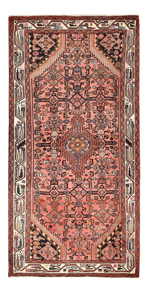 Biegacz Perski dywan - Nomadyczny - 198 x 96 cm - jasna czerwień