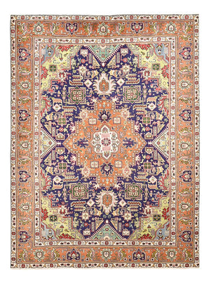 Dywan perski - Tabriz - 281 x 211 cm - wielokolorowy