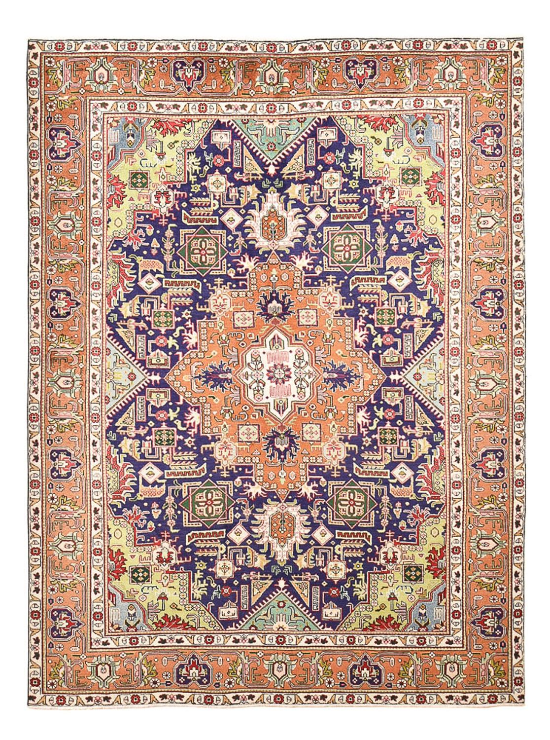 Dywan perski - Tabriz - 281 x 211 cm - wielokolorowy